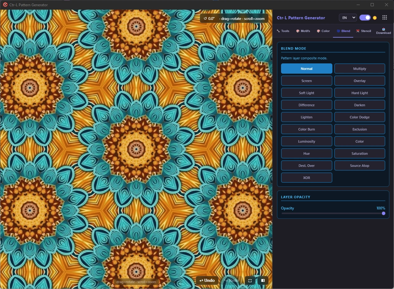 19 professional blend modes